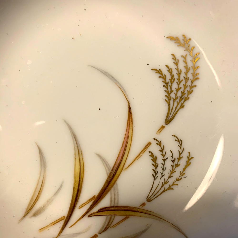 Vintage Golden Wheat Harmony House Fine China